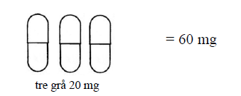 Cometriq Orifarm A/S, hårde kapsler 20 mg + 80 mg 20 mg + 80 mg kapsler, hårde