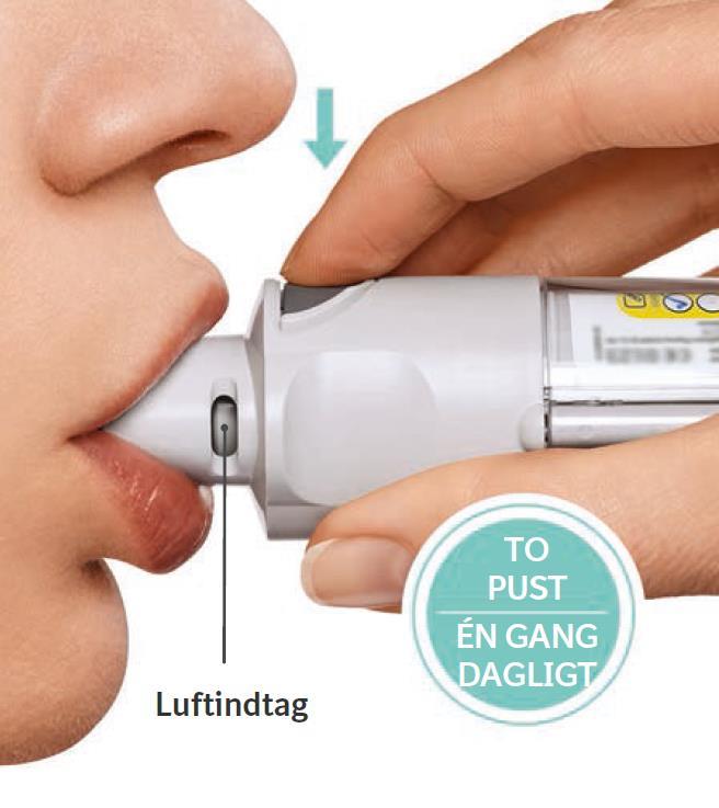 Spiriva Respimat Boehringer Ingelheim Int. GmbH inhalationsvæske, opløsning 2,5 mikrogram