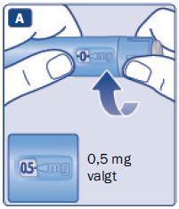 Ozempic Paranova Danmark A/S injektionsvæske, opløsning i fyldt pen 0,5 mg
