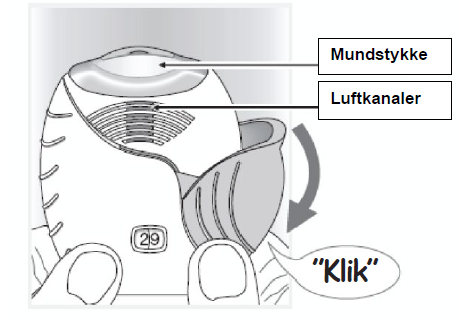 Relvar Ellipta® GlaxoSmithKline (Ireland)Limited inhalationspulver, afdelt 92 mikrg + 22 mikrg og 184 mikrg + 22 mikrg
