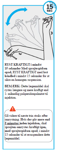 Trevicta Medartuum AB depotinjektionsvæske, suspension 350 mg