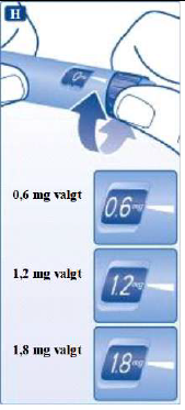 Victoza® Orifarm A/S, injektionsvæske, opl. i pen 6 mg/ml