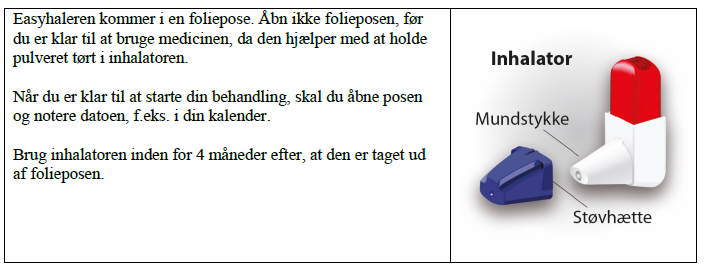 Bufomix Easyhaler Orion Corporation inhalationspulver 4,5+160 mikrog/dosis