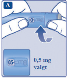 Ozempic 2care4 ApS injektionsvæske, opløsning i fyldt pen 0,5 mg