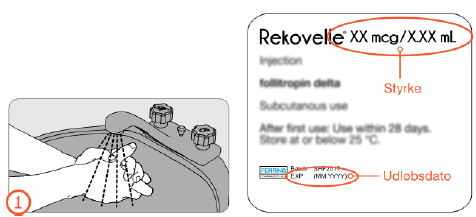 REKOVELLE Orifarm A/S injektionsvæske, opløsning i fyldt pen 72 mikrogram