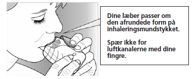 Relvar Ellipta Orifarm A/S inhalationspulver, afdelt 184 mikrg + 22 mikrg
