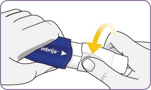 Inbrija® inhalationspulver, hård kapsel 33 mg Acorda Therapeutics Ireland Limited