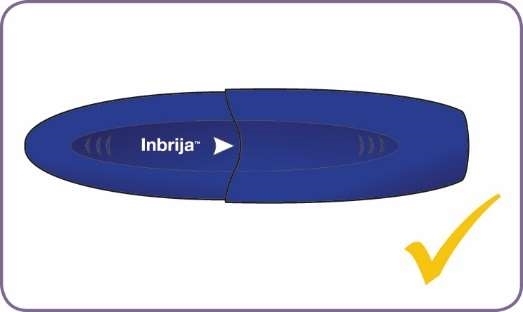Inbrija® inhalationspulver, hård kapsel 33 mg Acorda Therapeutics Ireland Limited