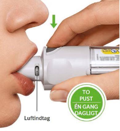 Spiolto Respimat Boehringer Ingelheim Int. GmbH inhalationsvæske, opløsning 2,5+2,5 mikrogram