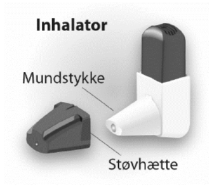 Giona Easyhaler Orion Corporation inhalationspulver 100 mikrogram/dosis, 200 mikrogram/dosis og 400 mikrogram/dosis