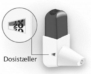 Giona Easyhaler Orion Corporation inhalationspulver 100 mikrogram/dosis, 200 mikrogram/dosis og 400 mikrogram/dosis