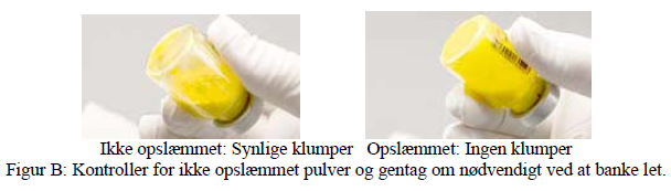Zypadhera Orifarm A/S pulver og solvens til depotinjektionsvæske, suspension 210 mg