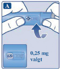 Ozempic 2care4 ApS injektionsvæske, opløsning i fyldt pen 0,25 mg