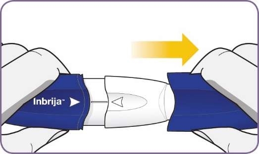 Inbrija® inhalationspulver, hård kapsel 33 mg Acorda Therapeutics Ireland Limited