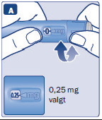 Ozempic Paranova Danmark A/S injektionsvæske, opløsning i fyldt pen 0,25 mg
