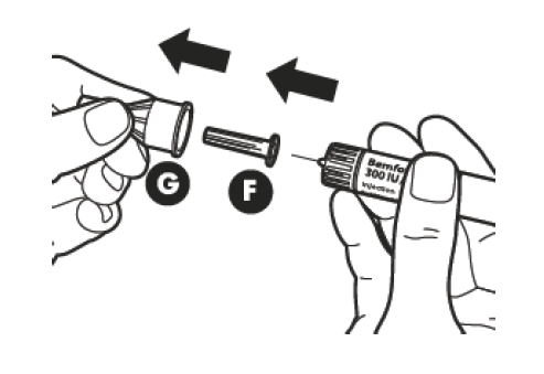 Bemfola Gedeon Richter Plc. injektionsvæske, opløsning i fyldt pen 75 IE/0,125 ml, 150 IE/0,25 ml, 225 IE/0,375 ml, 300 IE/0,50 ml og 450 IE/0,75 ml