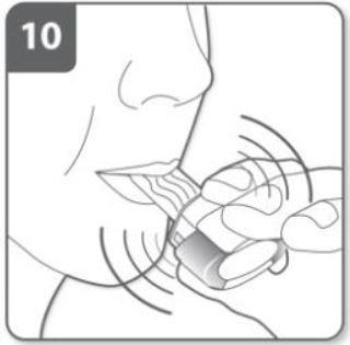 Miflonide Breezhaler Orifarm A/S inhalationspulver, hård kapsel 400 mikrogram