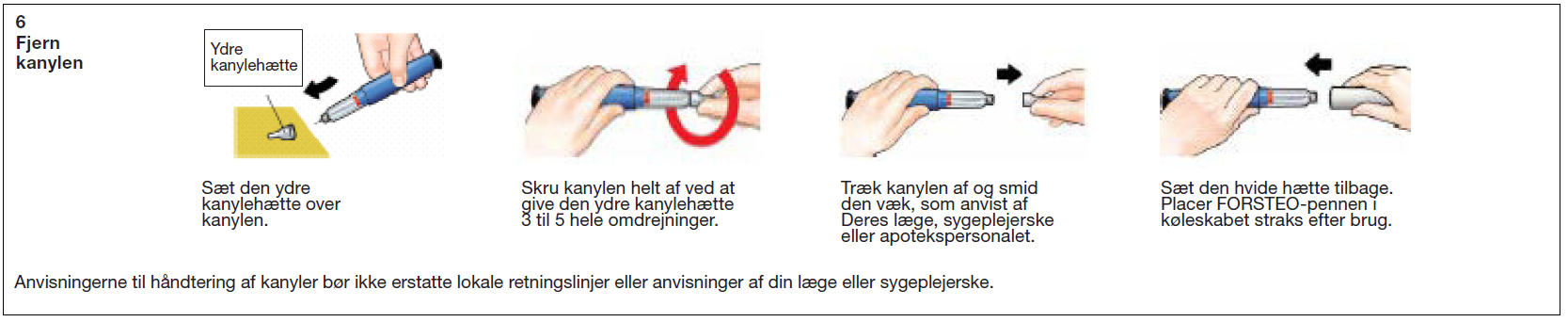 Forsteo Abacus Medicine A/S injektionsvæske, opløsning 20 mikrog/80 mikrol.
