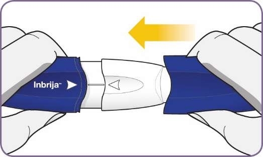 Inbrija® inhalationspulver, hård kapsel 33 mg Acorda Therapeutics Ireland Limited