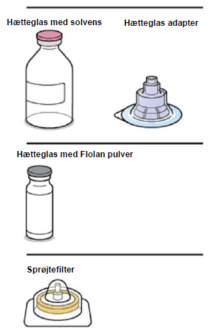 Flolan GlaxoSmithKline Pharma A/S pulver og solvens til infusionsvæske, opløsning 1,5 mg og 500 mikrogram
