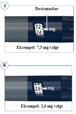Sogroya Novo Nordisk A/S injektionsvæske, opløsning i fyldt pen 15 mg/1,5 ml