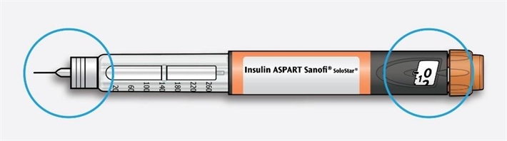 Insulin aspart &quot;Sanofi&quot; Sanofi-Aventis groupe injektionsvæske, opløsning i fyldt pen 100 E/ml