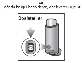Trimbow Orifarm A/S inhalationsspray, opløsning 87 + 5 + 9 mikrogram