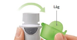 Spiolto Respimat 2care4 ApS inhalationsvæske, opløsning 2,5+2,5 mikrogram