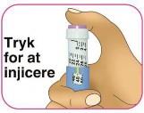 Semglee Orifarm A/S injektionsvæske, opløsning i fyldt pen 100 enheder/ml