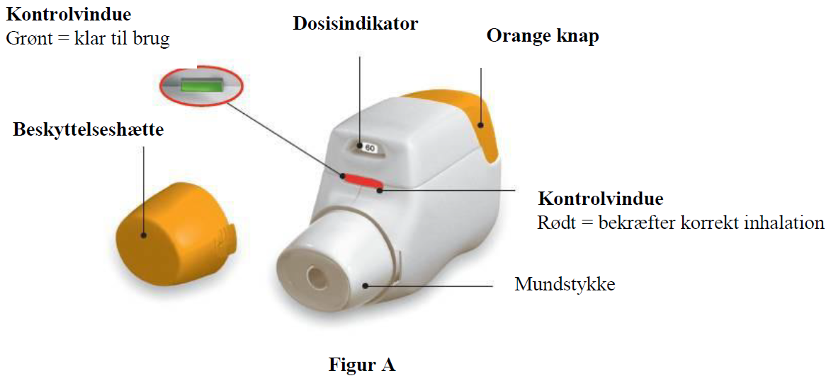 Duaklir Genuair Orifarm A/S inhalationspulver 340 + 12 mikrog.