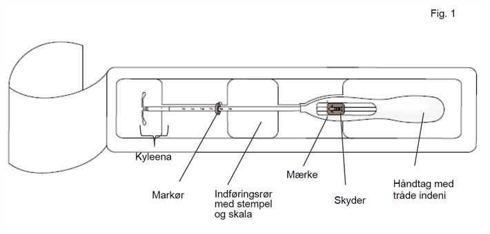 Kyleena Orifarm A/S intrauterint indlæg 19,5 mg