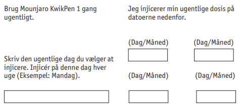 Mounjaro KwikPen injektionsvæske, opløsning i fyldt pen 2,5 mg/dosis, 7,5 mg/dosis og 10 mg/dosis 2care4 ApS