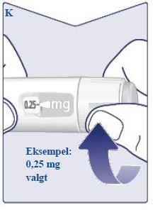 Wegovy Flextouch Orifarm A/S injektionsvæske, opløsning i fyldt pen 0,25 mg, 0,5 mg, 1 mg, 1,7 mg og 2,4  mg