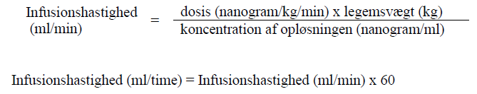 Flolan GlaxoSmithKline Pharma A/S pulver og solvens til infusionsvæske, opløsning 1,5 mg og 500 mikrogram