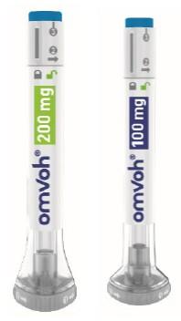 Omvoh® injektionsvæske, opløsning i fyldt pen 200 mg + 100 mg Eli Lilly Nederland B.V.
